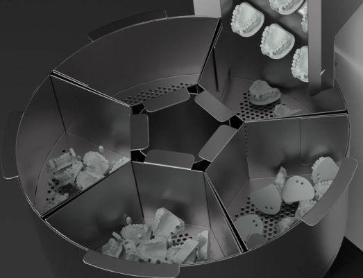 新品發(fā)布 | 聯(lián)泰科技齒科DLP上投影3D打印機D300全新定義自動化生產(chǎn)
