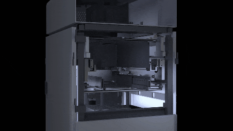 新品發(fā)布 | 聯(lián)泰科技齒科DLP上投影3D打印機D300全新定義自動化生產(chǎn)
