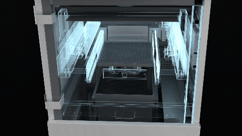 新品發(fā)布 | 聯(lián)泰科技齒科DLP上投影3D打印機D300全新定義自動化生產(chǎn)